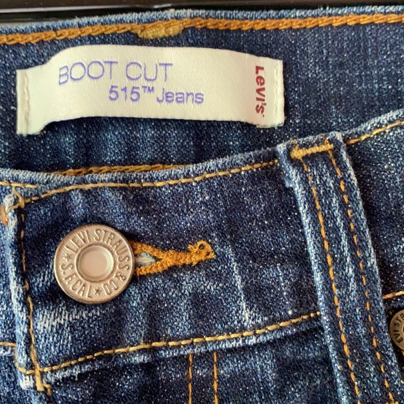 LEVI’S 515 Boot Cut Jeans Size 6S - Picture 2 of 5